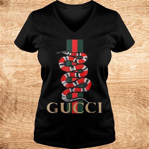 gucci v neck shirt|Gucci space snake jumper.